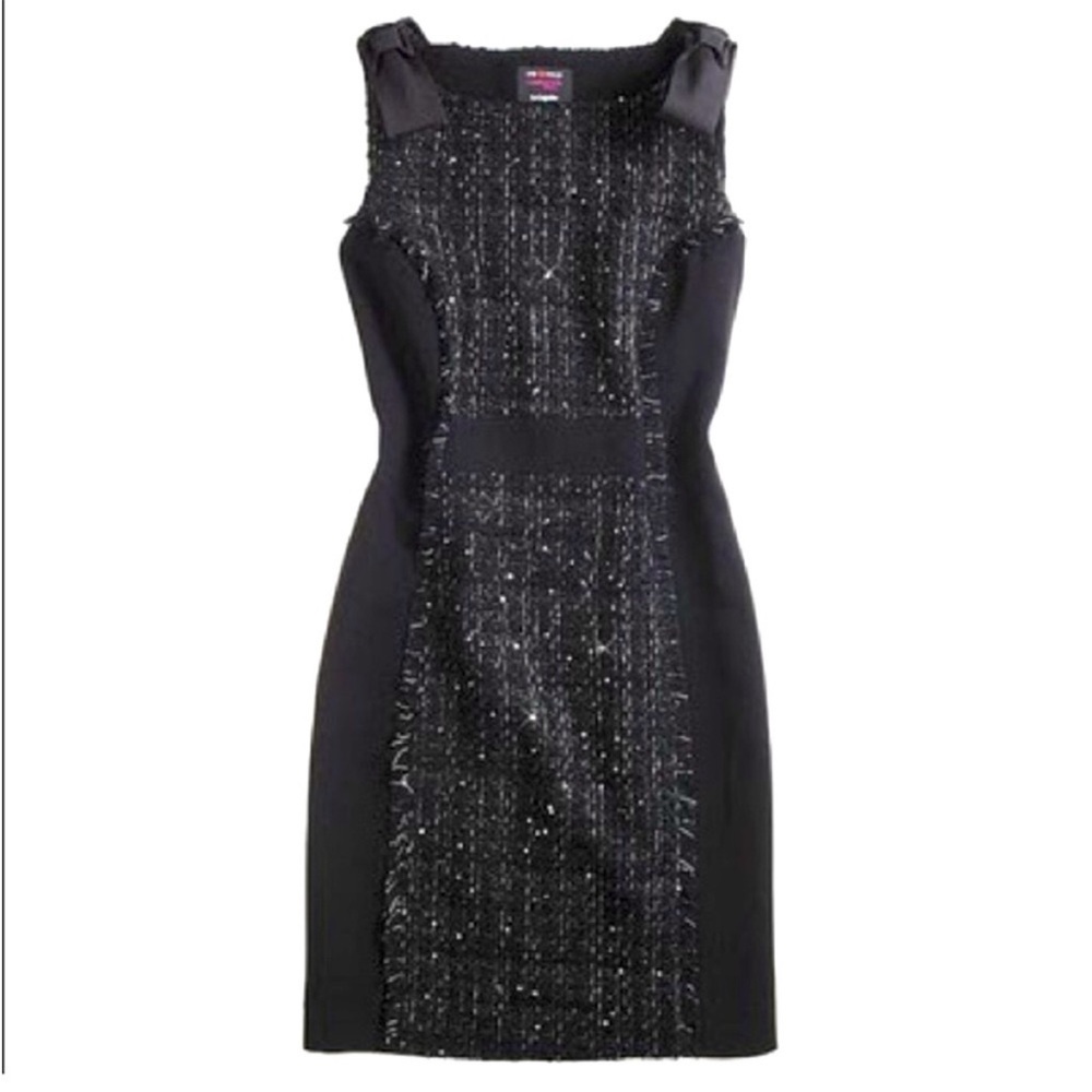 New: GIAMBATTISTA VALLI x MACY’S Tweed Sleeveless Sheath Dress, Size 4, NWT